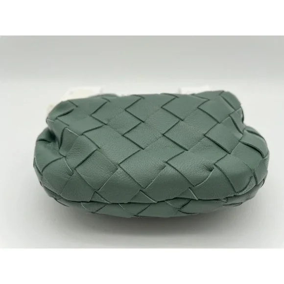 ❌❌SOLD! NEW BOTTEGA VENETA ALOE GREEN MINI CANDY LEATHER JODIE BAG PURSE! - Picture 12 of 14